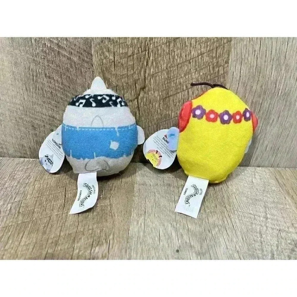 Lot Of 2 Gordon + Sunny Squishmallows McDonald’s 2023 Plush Toys Unused - Picture 3 of 4